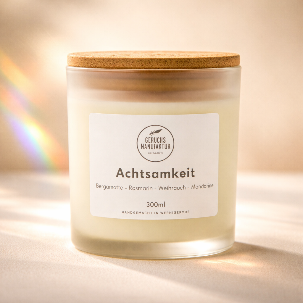Aromatherapy candle "mindfulness"-concentration and focus