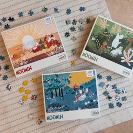 Moomin - Art Puzzle - 1000pcs - Green