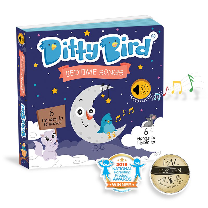Ditty Bird Baby Sound Book: Canzoni della buonanotte