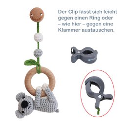 3i1 hængende legetøj koala COCO (organisk)