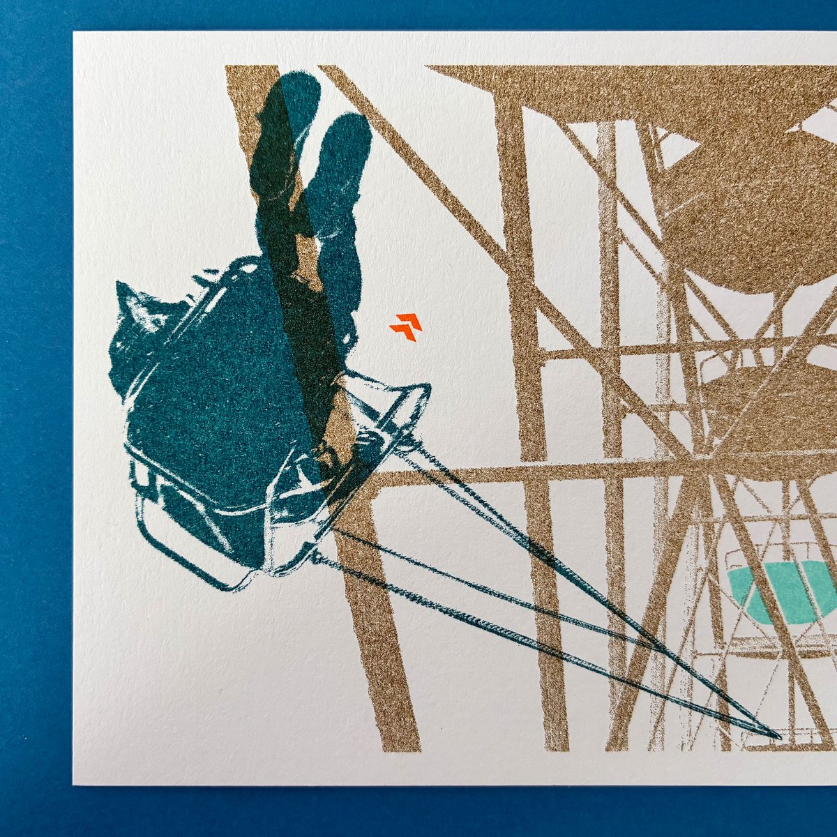 Riso postcard fair no. 2, risography
