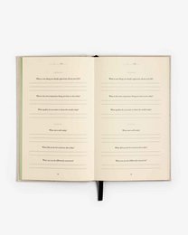 The Three Spørgsmål Journal Green - Daily Guided Wellbeing