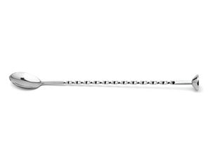 Cocktail spoon including pestle