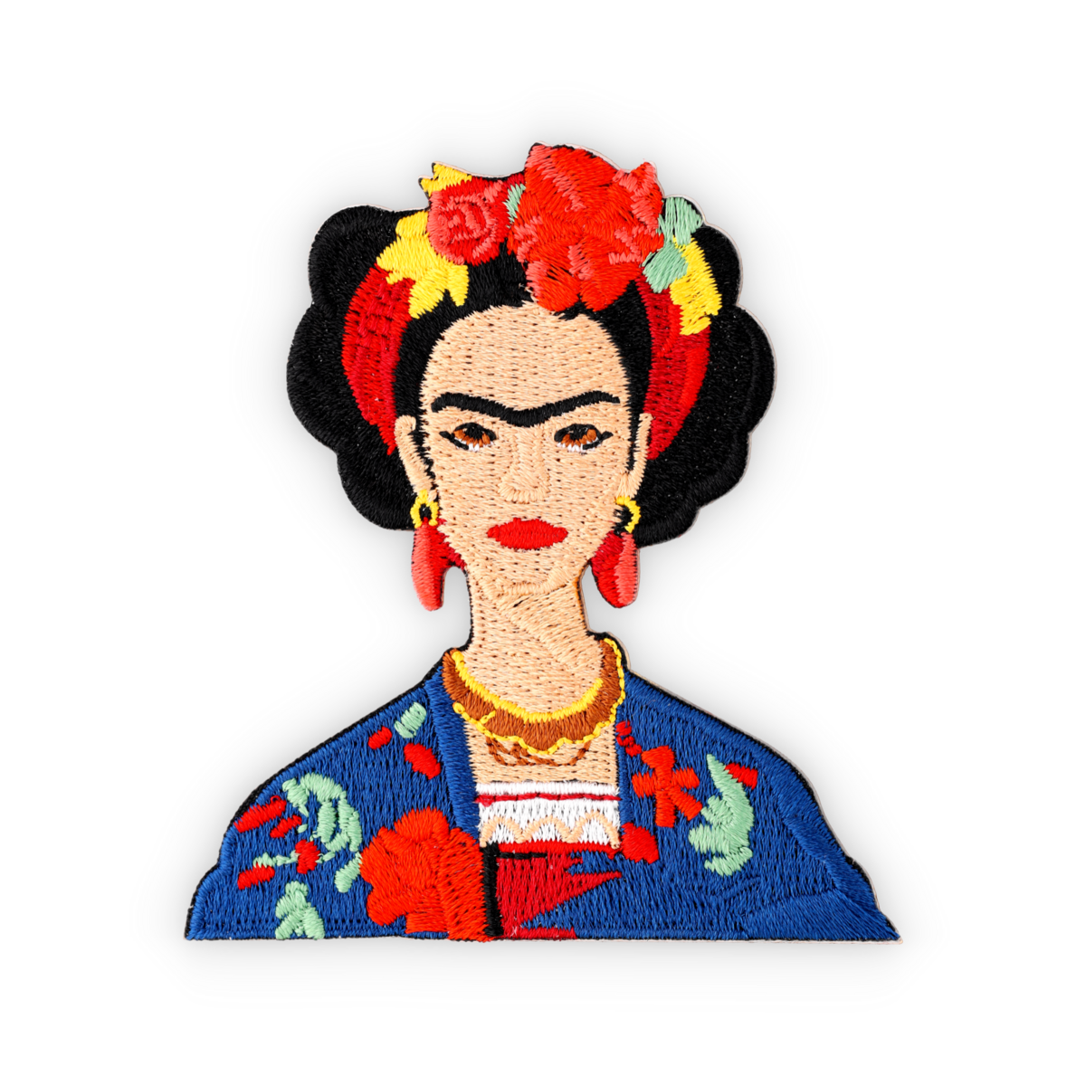 Pegatina y placa termoadhesiva Kahlo