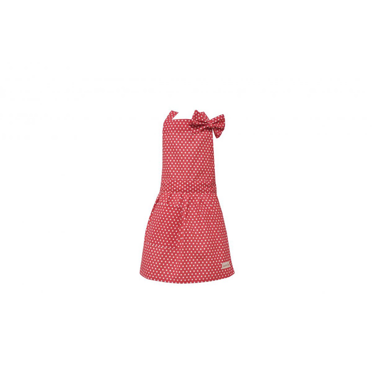 Kids apron Polka dot red 50x62 cm Isabelle Rose