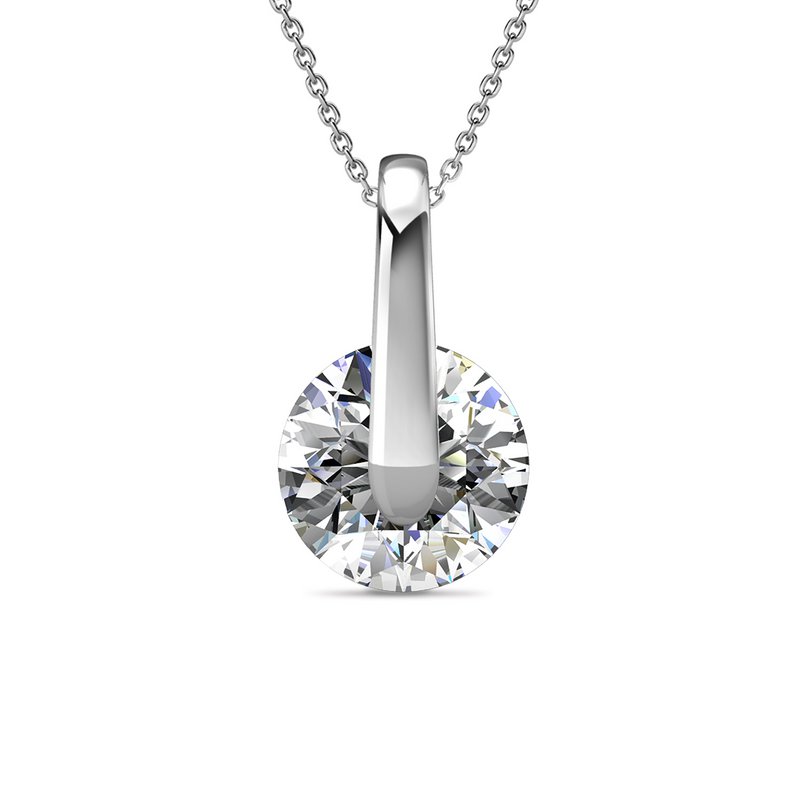 Colgantes Classy - Argenté et Cristal