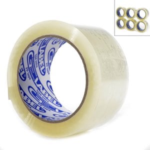 ADHESIVE TAPE 6PC CLEAR