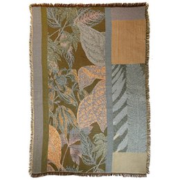 Couverture Bicnonia NIN-NIT | plaid | couverture tissée | 160 x 220 cm