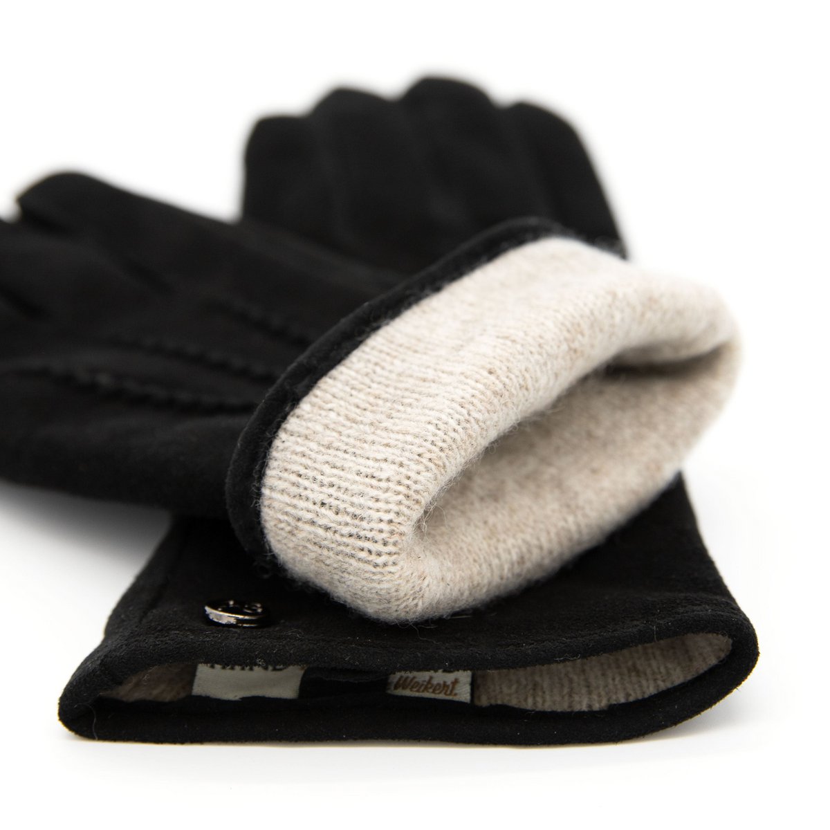 LEYLA – suede women’s gloves with cashmere wool lining
