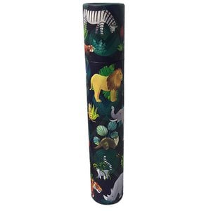 Animal Kingdom Large Pencil Pot with 12 Colouring Pencils