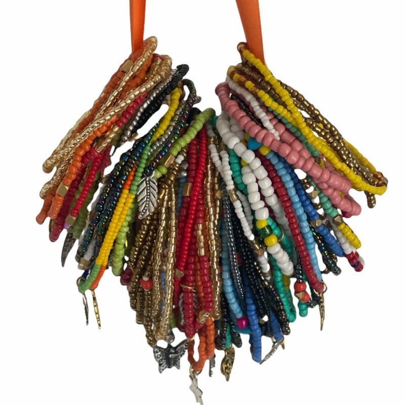 Masai Beaded Bracelet Rainbow