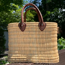 LILLIANA PLING Cuir Handle Sac à roseau