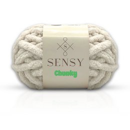 Sensy Chunky Yarn, Blanket Yarn, 7 oz, 28 Yards, Gauge 7 Jumbo