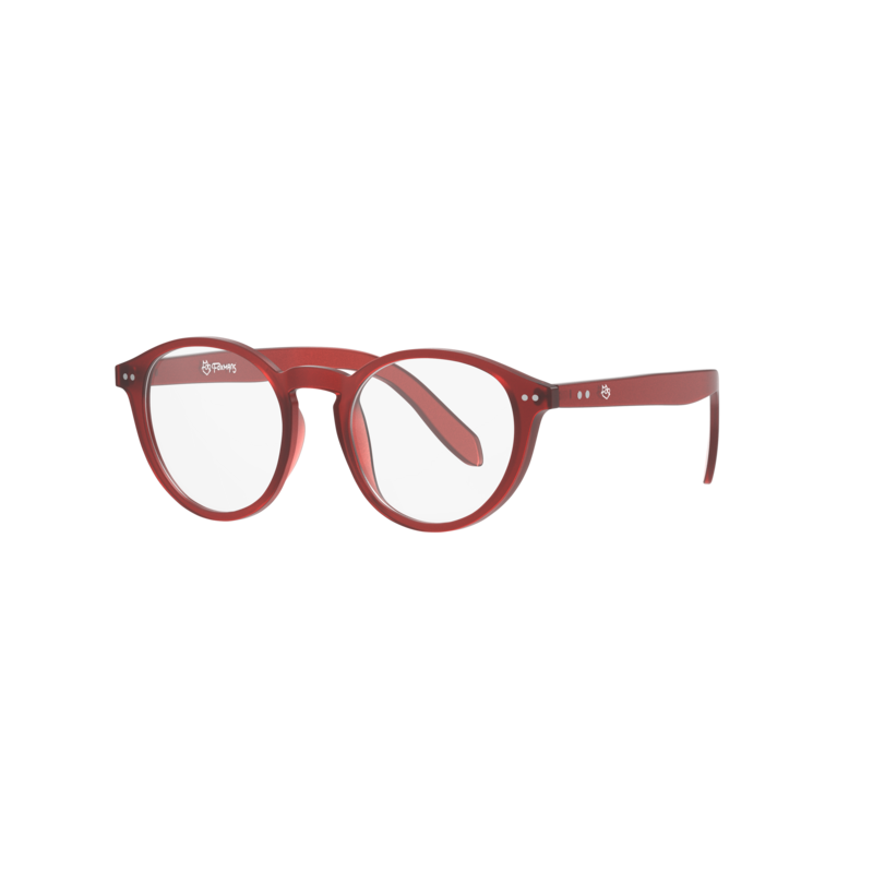 Lennon Blue Light Brille - Everyday Lens (rot)