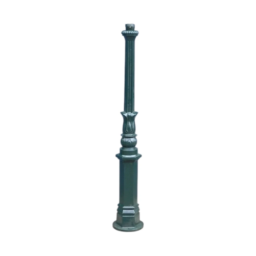 Estaca de jardín – 135 cm – verde – aluminio