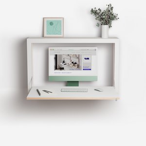 Fläpps Box Desk 100x60x20 - White