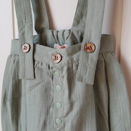 Kombinezon unisex / 100% organiczna podwójna gaza bawełniana