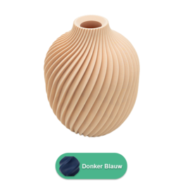 Vase Nova 3D - Vase imprimé en 3D - PLA durable - Convient aux fleurs artificielles