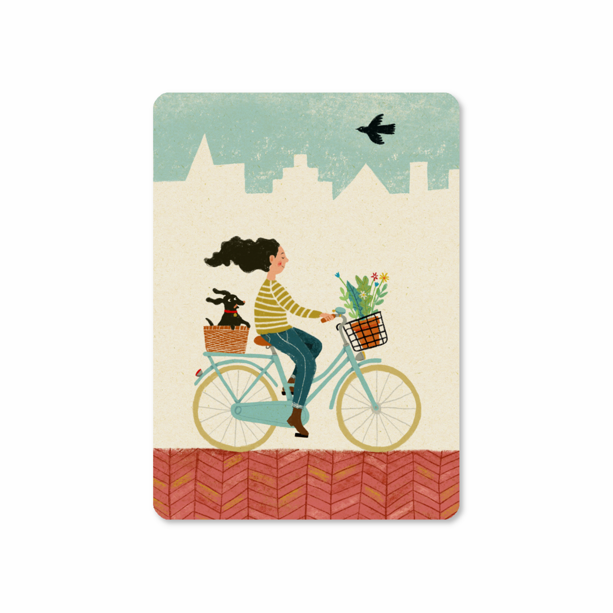 Postcard |  Trip to town