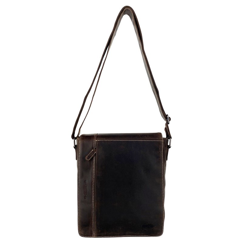 Schoudertas In 3 Kleuren - Crossbody - Buffelleer - In 3 Kleuren