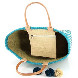 Basket bag NIZZA, sisal