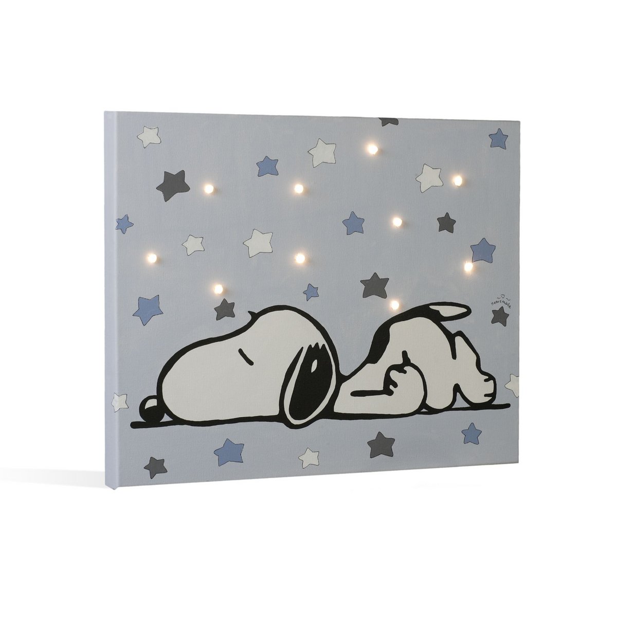 Snoopy Led Licht Canvas
