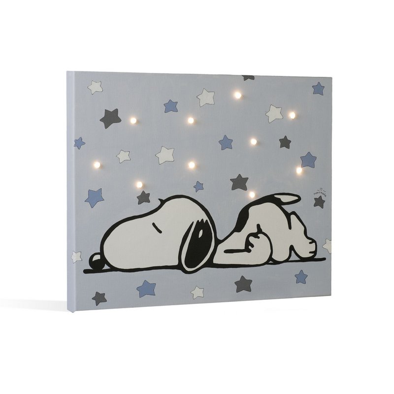 Snoopy Led Light Canvas
