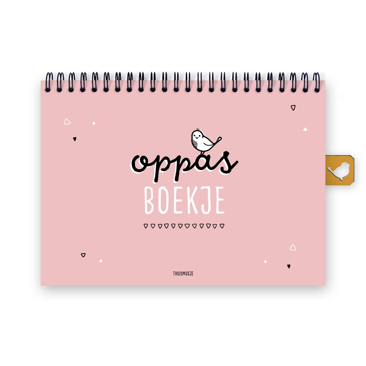 Oppasboekje | roze |  invulboek A5