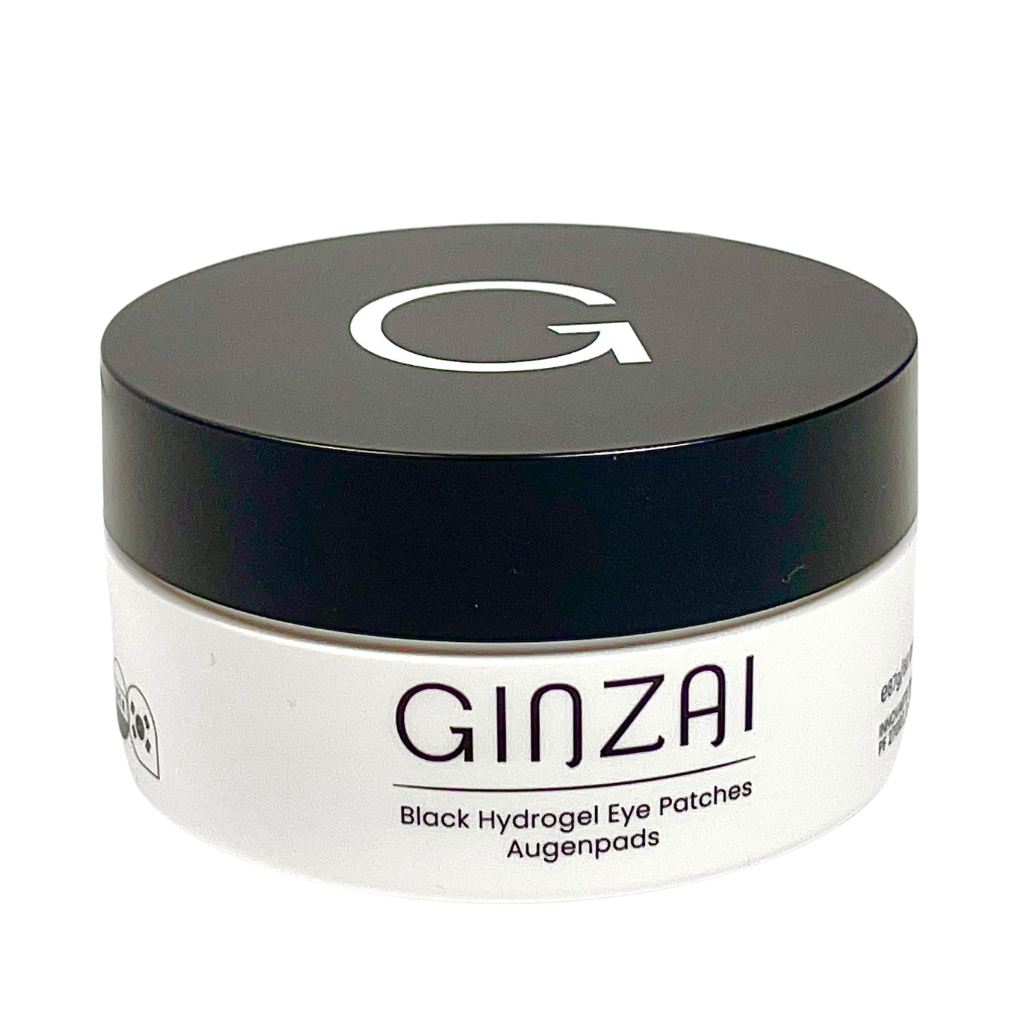 Black Hydrogel Eye Patches with Ginseng