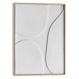 Painting 3D Art Relief Art Silent Shapes 70x50