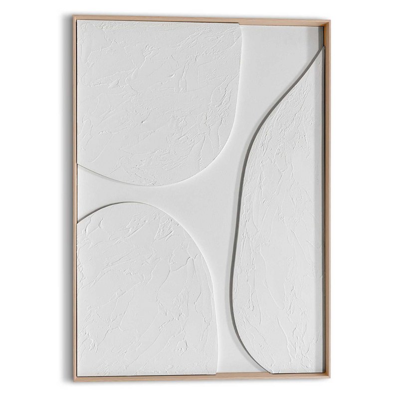 Painting 3D Art Relief Art Silent Shapes 70x50