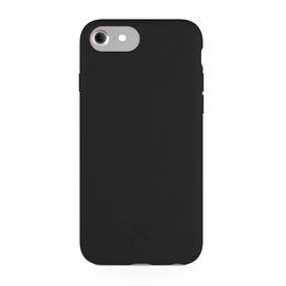 Slim, protective iPhone SE 2020/8/7/6(s) case in black, midnight green, cool grey, wine red, and honey colors.