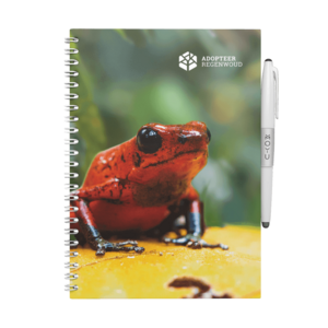 Erasable Notebook A5 - Reddish Frog