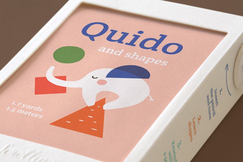 Libro ilustrado de aprendizaje - Scrollino Quido & Shapes