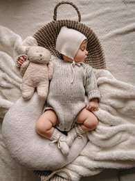 Bonnet Baby Merino Off White