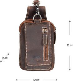 Belt bag light brown buffalo leather belt bag leather fanny pack festival bag light brown