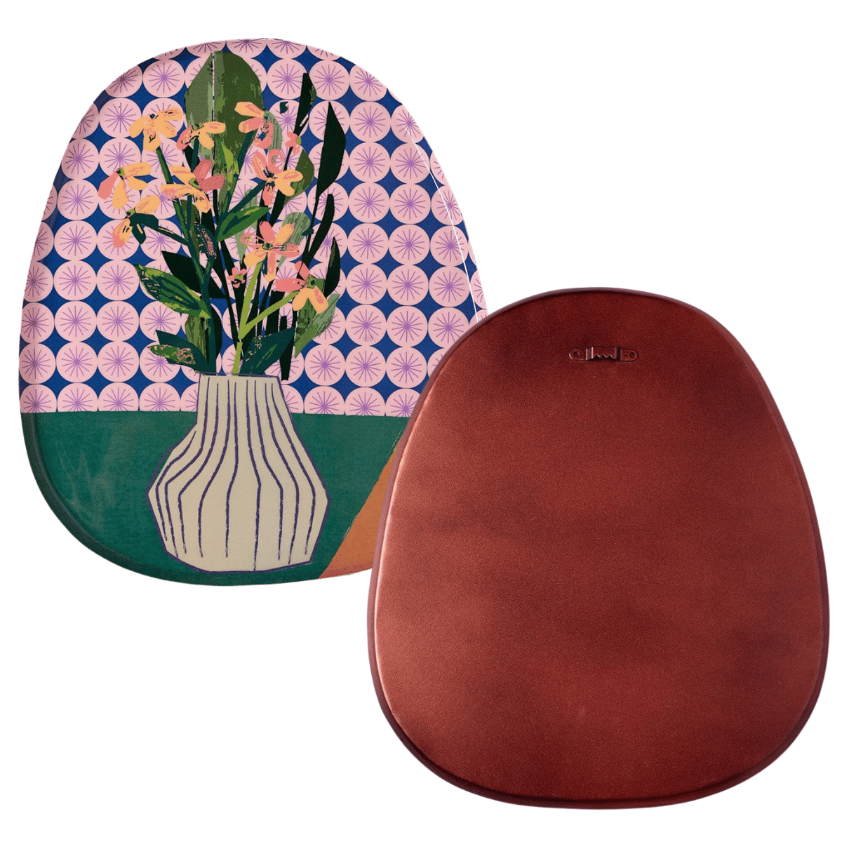Wall Decor | Metal Plate Still Life Lightweight | Set of 3