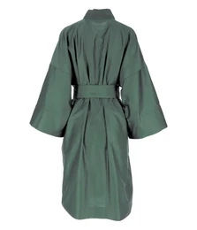 Albornoz kimono de satén Solid Royal Green