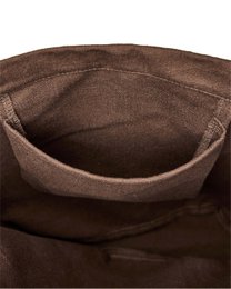 Mira Canvas Bag - braun