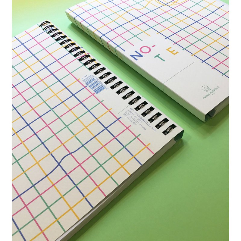 LILI spiral notebook