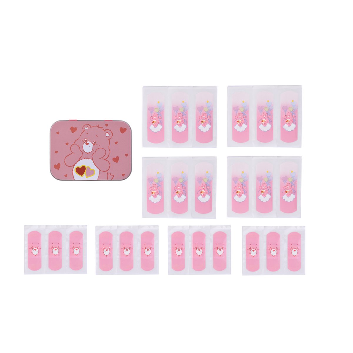 Care Bears - Scatola per bende in metallo (24 bende)