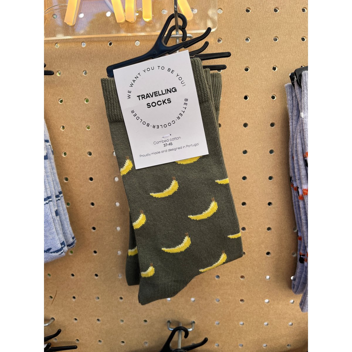 Calcetines de plátano