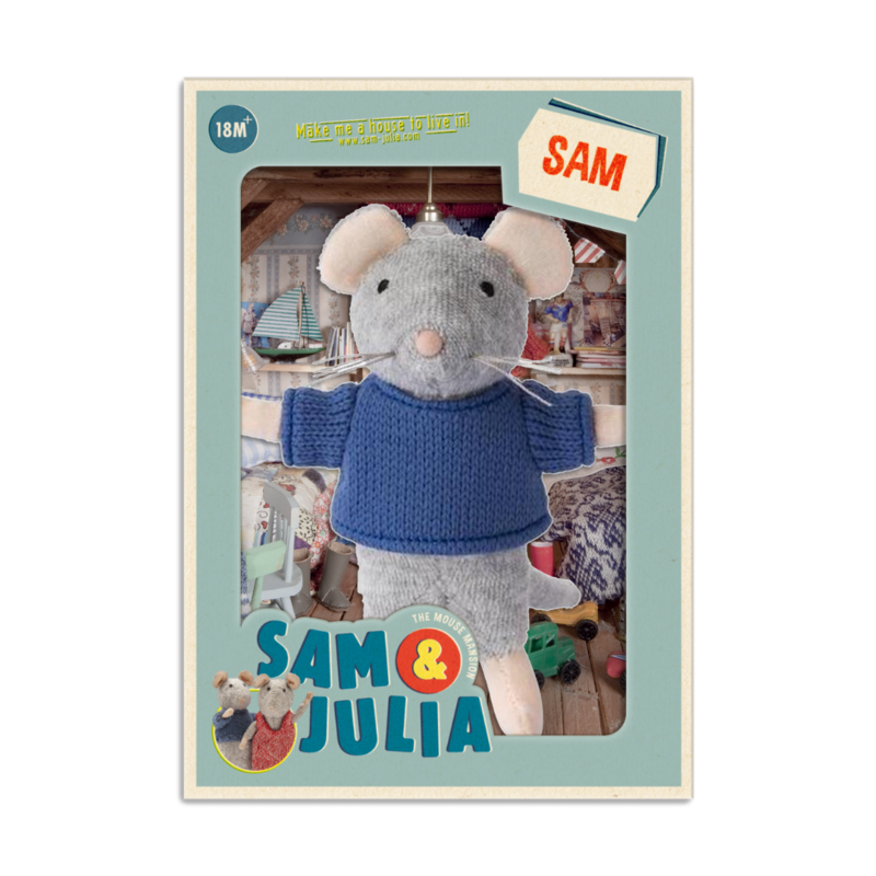 Klædetøj Mus Sam (12cm) - Musehuset