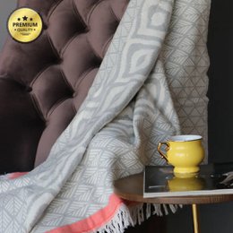 Coperta da tiro in cotone turco Asude