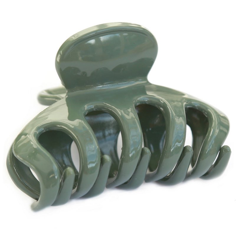Haarklem grip olive