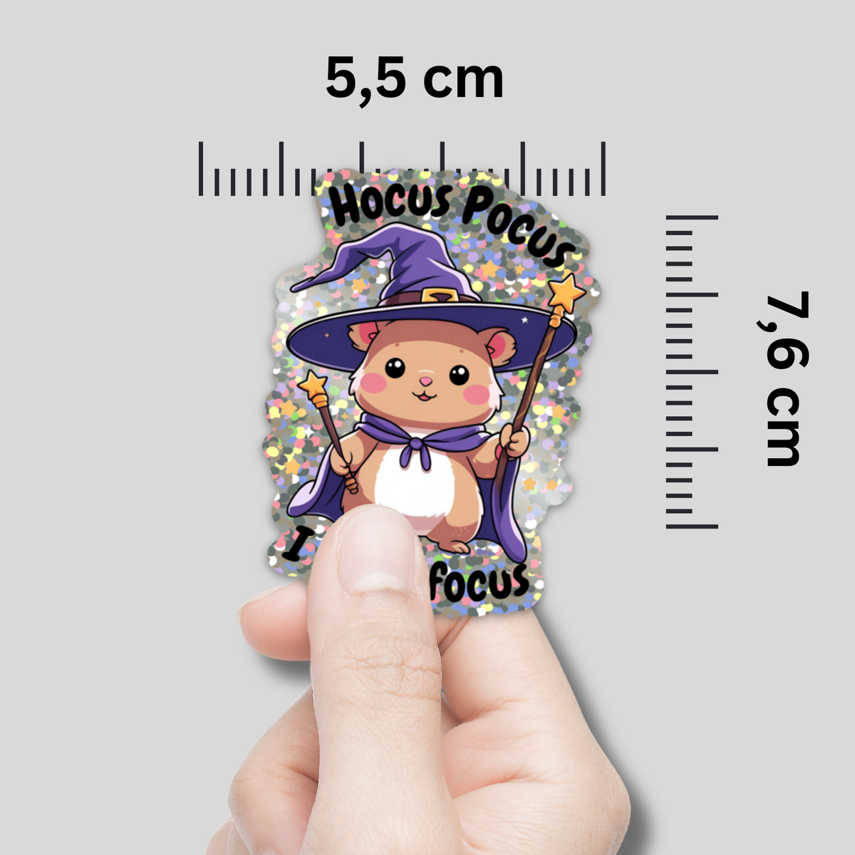 Pegatina | Hocus Pocus - No puedo concentrarme