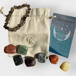 Chakra Meditation Stones - Small - Sack Stones - Trommel Stones - Gemstones