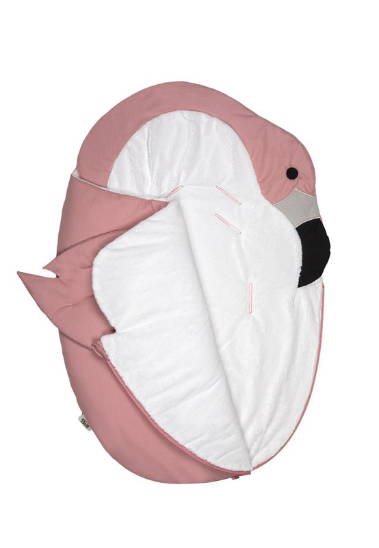 Sacco nanna per bebè - Fenicottero rosa