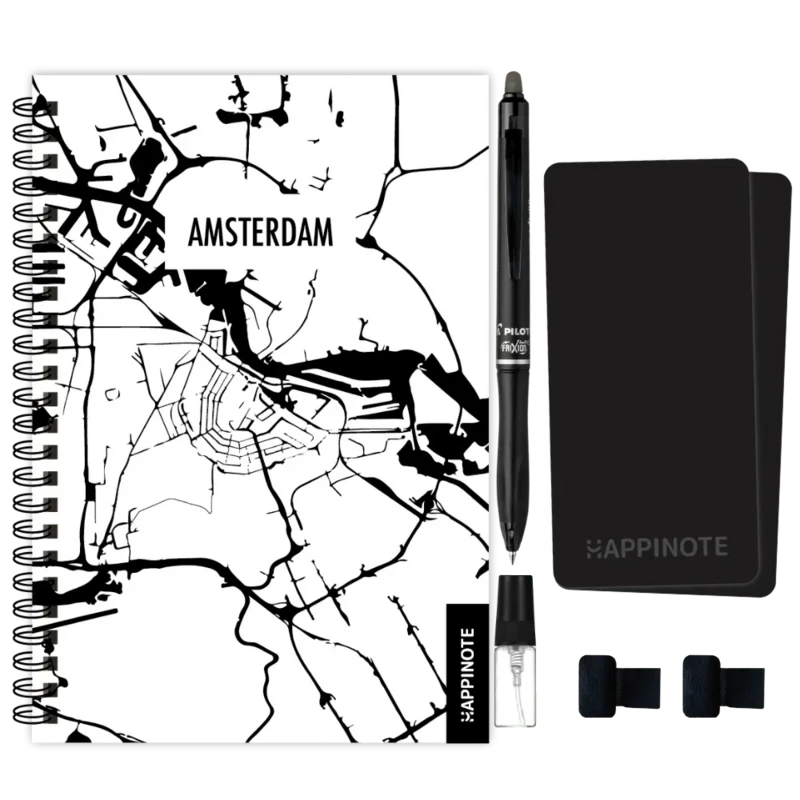 Happinote | Sletbar notesbog A5 | Amsterdam