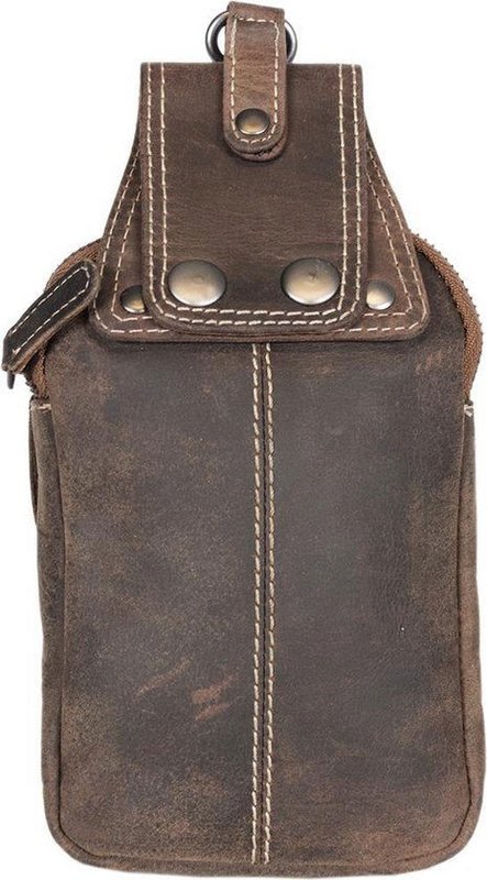Belt bag light brown buffalo leather belt bag leather fanny pack festival bag light brown